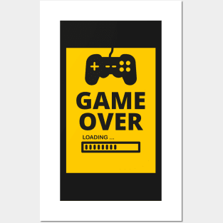 game over Posters and Art